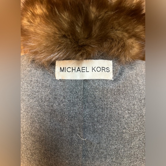 MICHAEL KORS DESIGNER RUSSIAN SABLE & CASHMERE LINING FUR VEST JACKET COAT SMALL - Picture 11 of 11